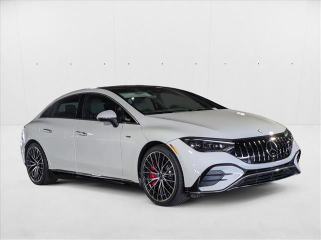 new 2025 Mercedes-Benz AMG EQE car, priced at $114,035