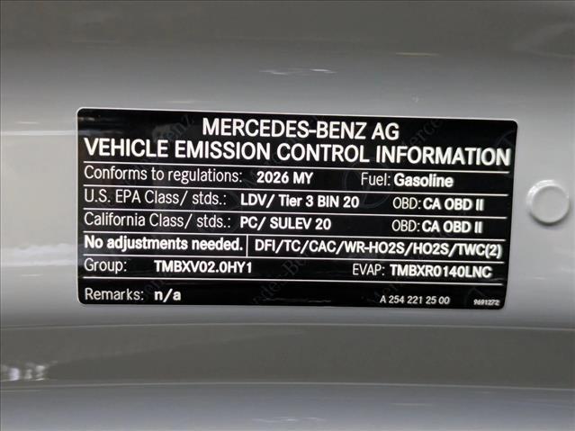 new 2026 Mercedes-Benz E-Class car, priced at $74,445