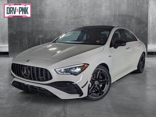 new 2025 Mercedes-Benz AMG CLA 35 car, priced at $64,145