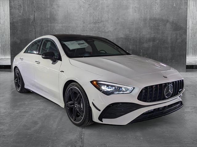 new 2025 Mercedes-Benz AMG CLA 35 car, priced at $64,145