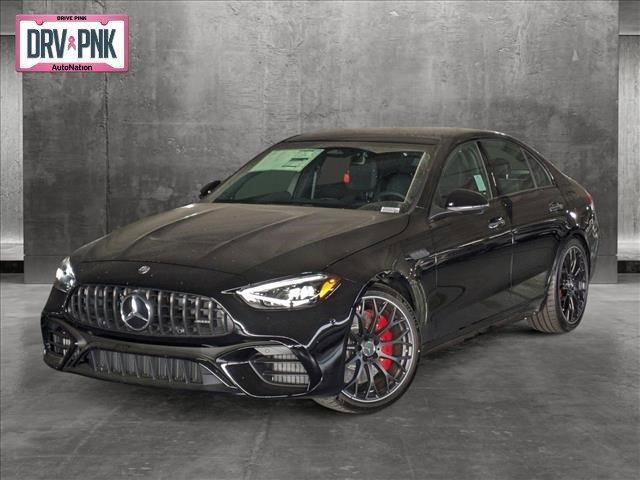 new 2024 Mercedes-Benz AMG C 63 car, priced at $96,565