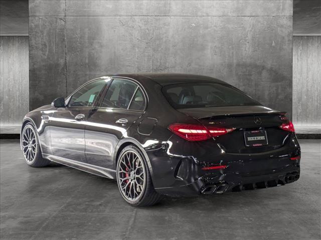 new 2024 Mercedes-Benz AMG C 63 car, priced at $96,565