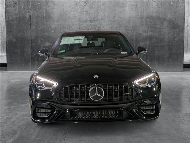 new 2025 Mercedes-Benz AMG C 63 car, priced at $90,365