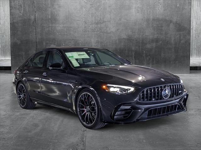 new 2024 Mercedes-Benz AMG C 63 car, priced at $99,845