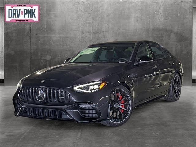 new 2024 Mercedes-Benz AMG C 63 car, priced at $99,845