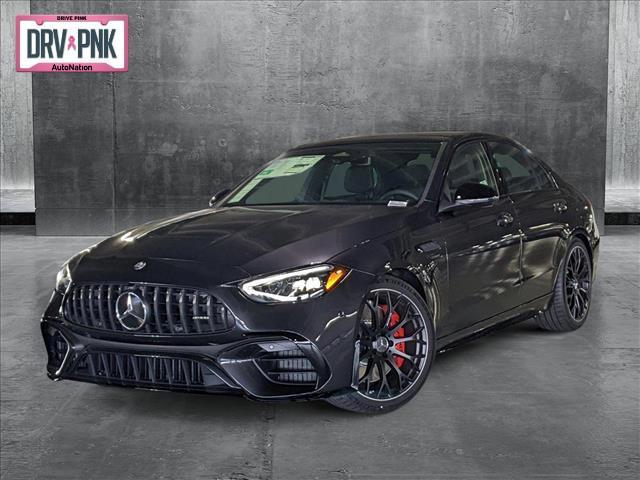 new 2024 Mercedes-Benz AMG C 63 car, priced at $99,845