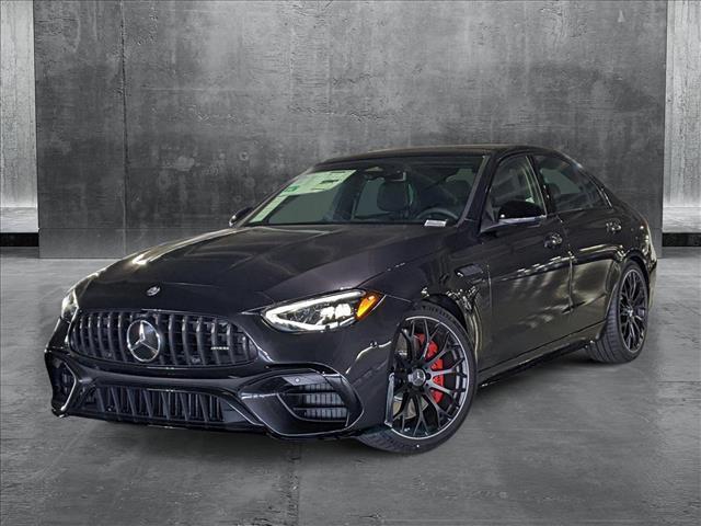 new 2024 Mercedes-Benz AMG C 63 car, priced at $99,845