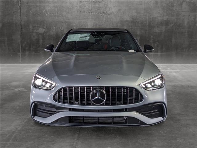 new 2024 Mercedes-Benz AMG C 43 car, priced at $69,705