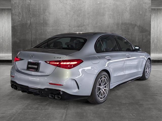 new 2024 Mercedes-Benz AMG C 43 car, priced at $69,705