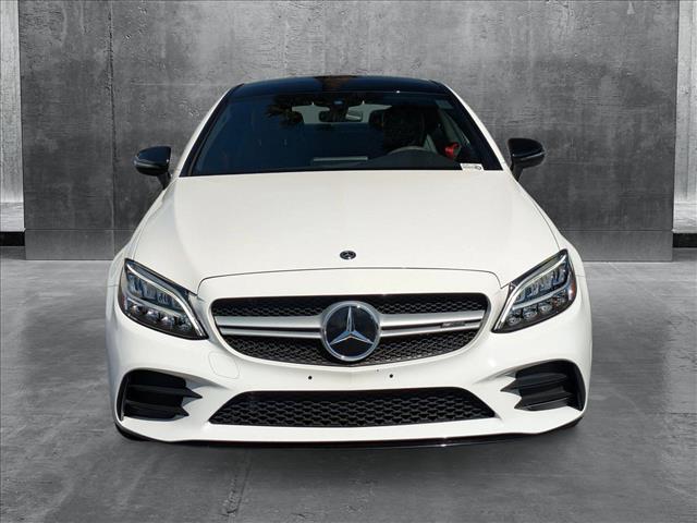 used 2021 Mercedes-Benz AMG C 43 car, priced at $40,995