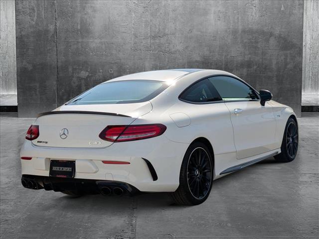 used 2021 Mercedes-Benz AMG C 43 car, priced at $40,995