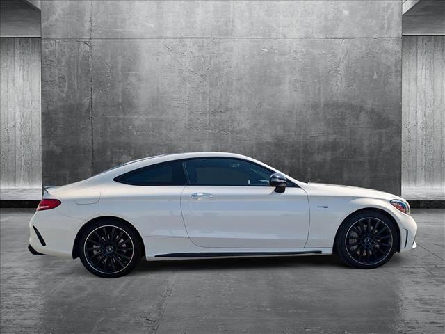 used 2021 Mercedes-Benz AMG C 43 car, priced at $40,995