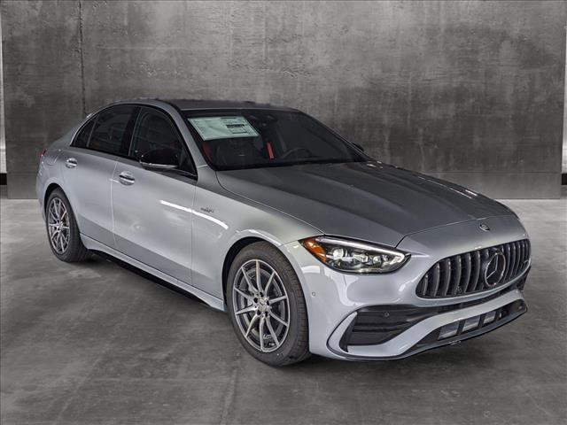 new 2024 Mercedes-Benz AMG C 43 car, priced at $69,705