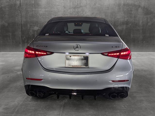 new 2024 Mercedes-Benz AMG C 43 car, priced at $69,705