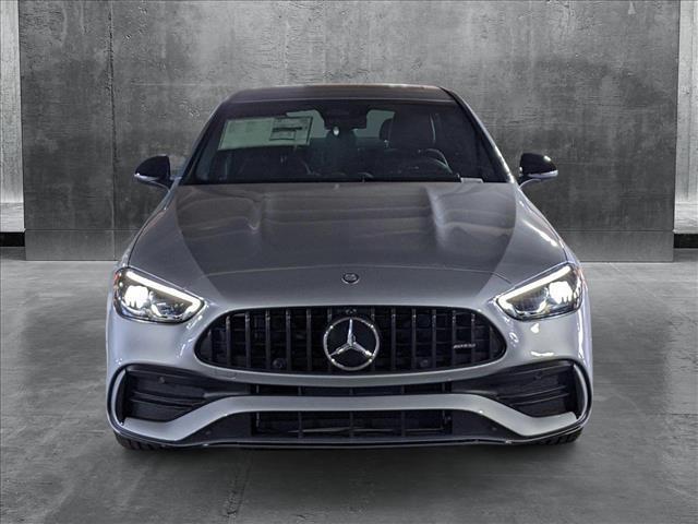 new 2025 Mercedes-Benz AMG C 43 car, priced at $68,665