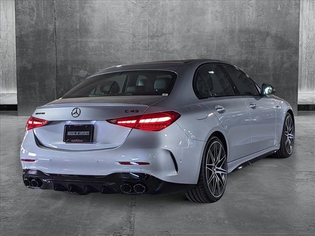 new 2025 Mercedes-Benz AMG C 43 car, priced at $68,665