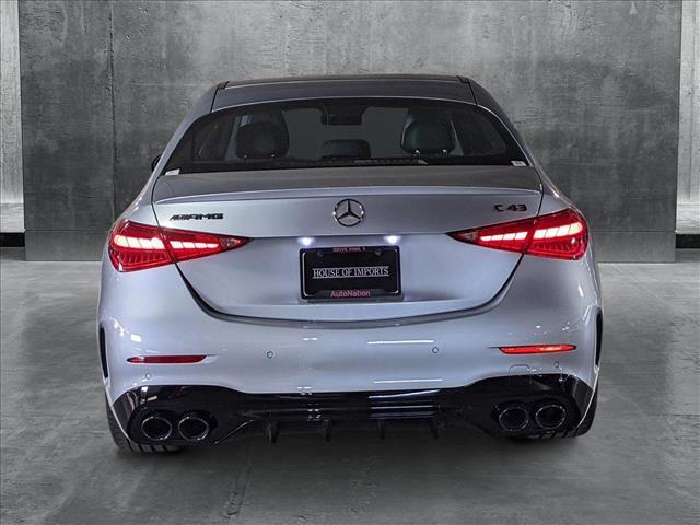 new 2025 Mercedes-Benz AMG C 43 car, priced at $68,665