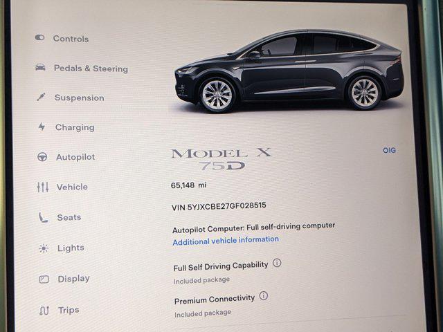 used 2016 Tesla Model X car, priced at $25,995