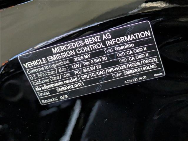 new 2025 Mercedes-Benz C-Class car, priced at $50,050