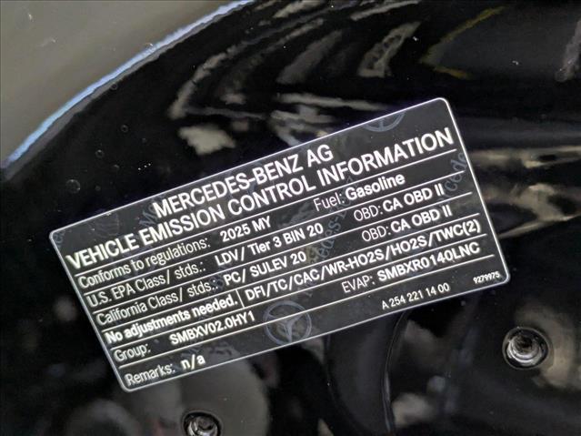 new 2025 Mercedes-Benz C-Class car, priced at $54,855