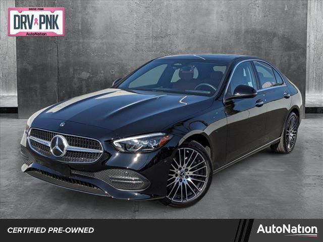 used 2024 Mercedes-Benz C-Class car, priced at $45,995