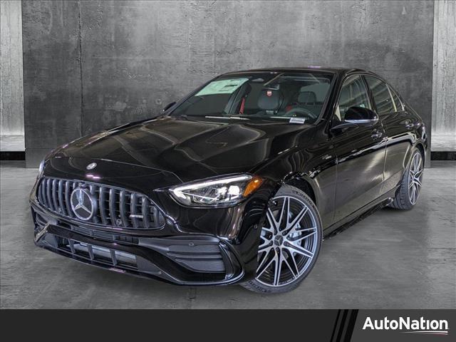 new 2025 Mercedes-Benz AMG C 43 car, priced at $67,915