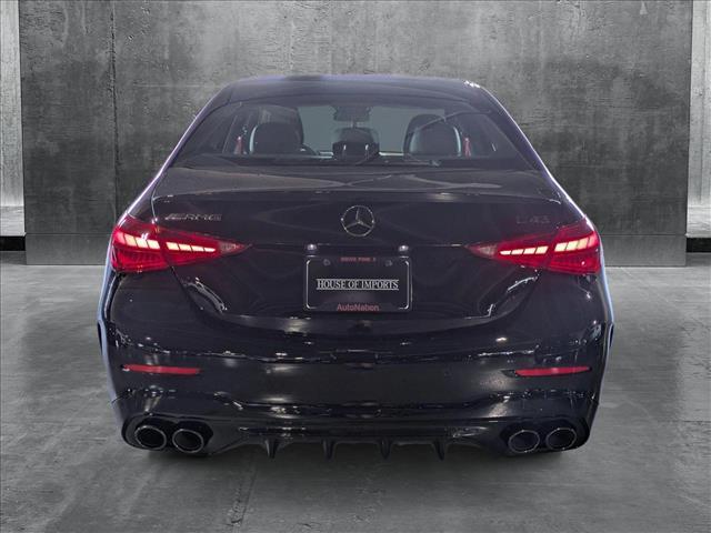 new 2025 Mercedes-Benz AMG C 43 car, priced at $67,915