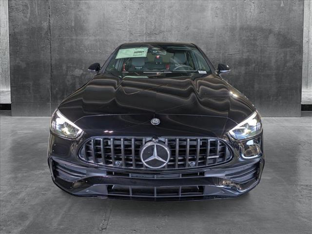 new 2025 Mercedes-Benz AMG C 43 car, priced at $67,915