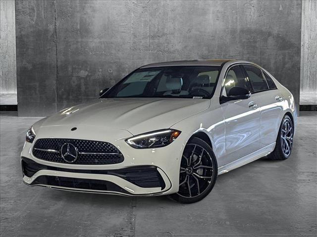 new 2025 Mercedes-Benz C-Class car, priced at $56,355