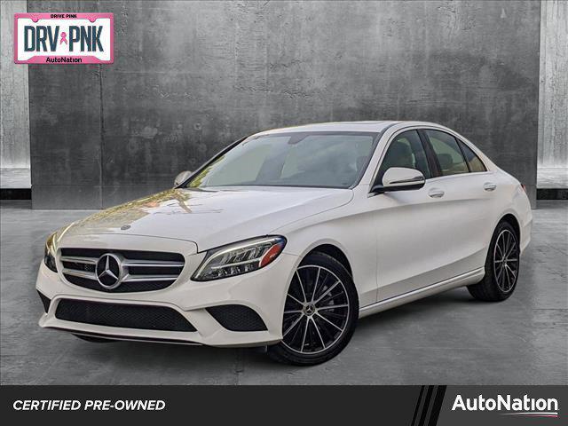 used 2021 Mercedes-Benz C-Class car, priced at $27,933