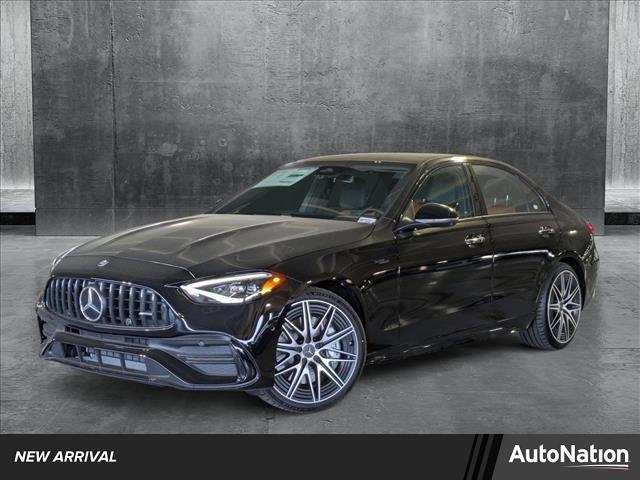 new 2025 Mercedes-Benz AMG C 43 car, priced at $71,120