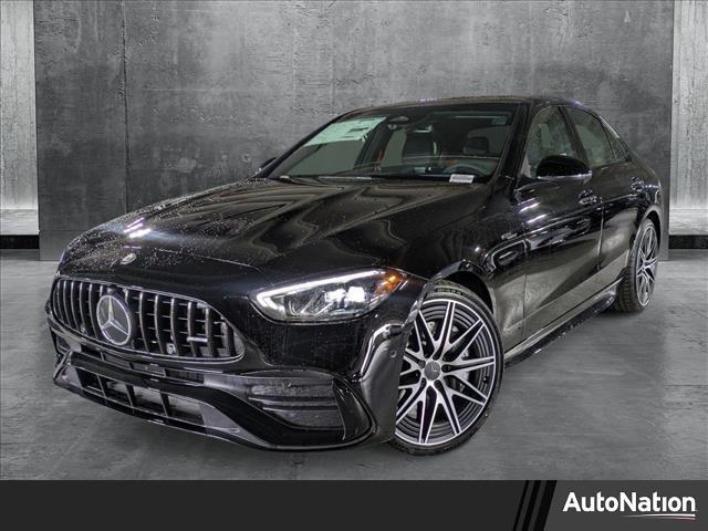 new 2025 Mercedes-Benz AMG C 43 car, priced at $69,585