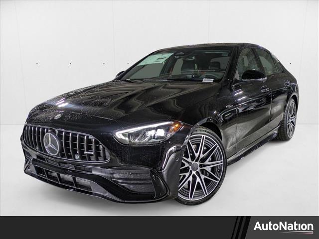 new 2025 Mercedes-Benz AMG C 43 car, priced at $69,585