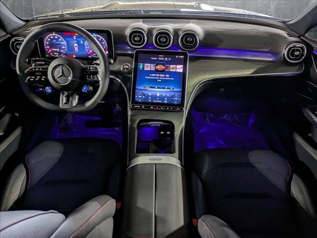 new 2025 Mercedes-Benz AMG C 43 car, priced at $69,585