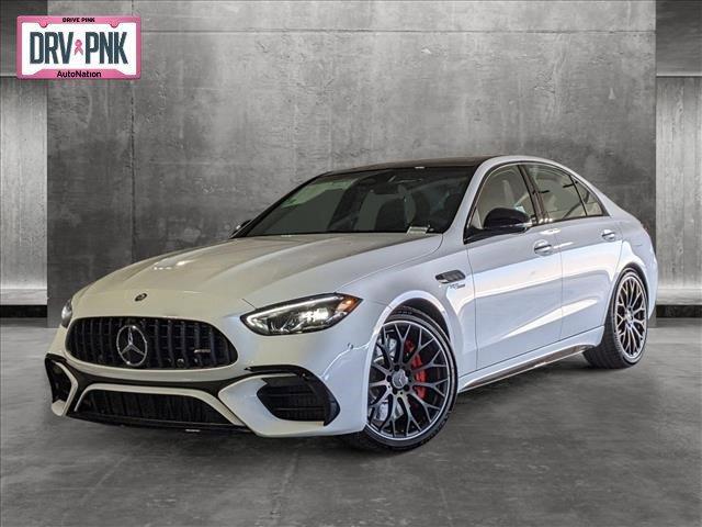 new 2024 Mercedes-Benz AMG C 63 car, priced at $98,880