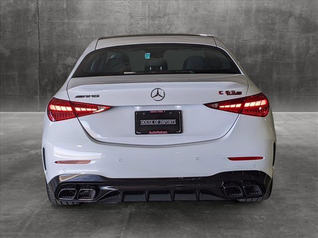 new 2024 Mercedes-Benz AMG C 63 car, priced at $98,880