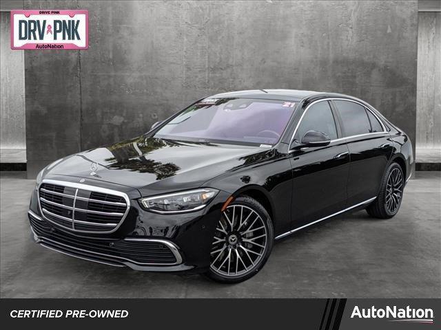 used 2021 Mercedes-Benz S-Class car, priced at $83,933