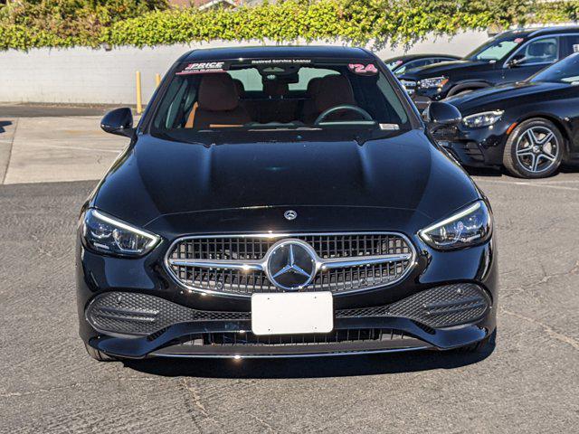 new 2024 Mercedes-Benz C-Class car, priced at $48,295