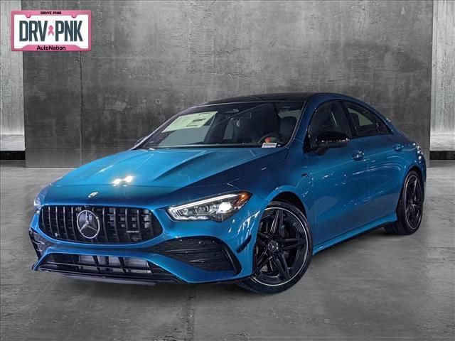 new 2025 Mercedes-Benz AMG CLA 35 car, priced at $65,895