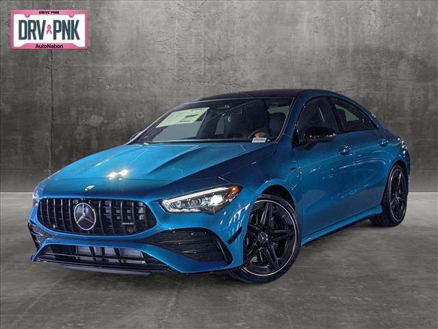 new 2025 Mercedes-Benz AMG CLA 35 car, priced at $65,895