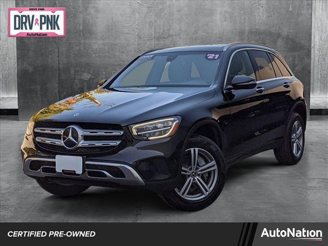 used 2021 Mercedes-Benz GLC 300 car, priced at $28,433