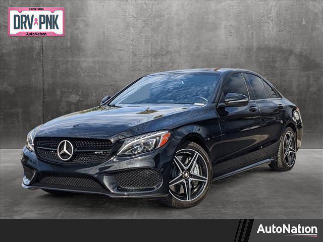 used 2018 Mercedes-Benz AMG C 43 car, priced at $31,995