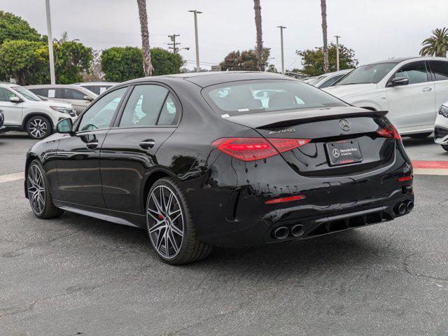 new 2024 Mercedes-Benz AMG C 43 car, priced at $71,675