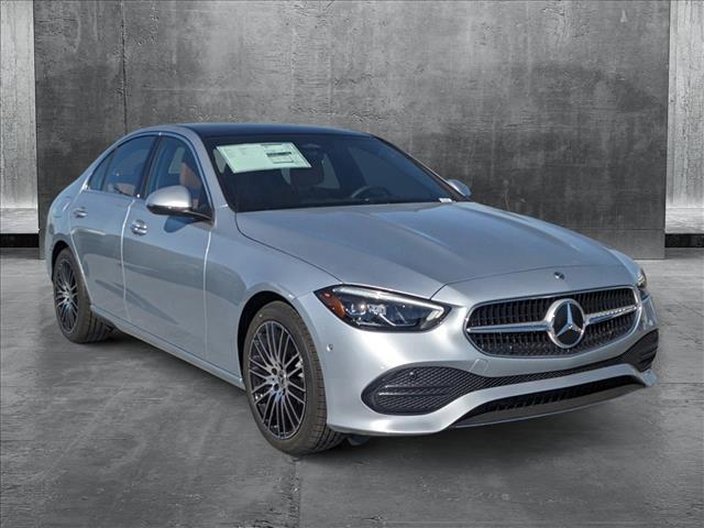 new 2025 Mercedes-Benz C-Class car, priced at $51,855