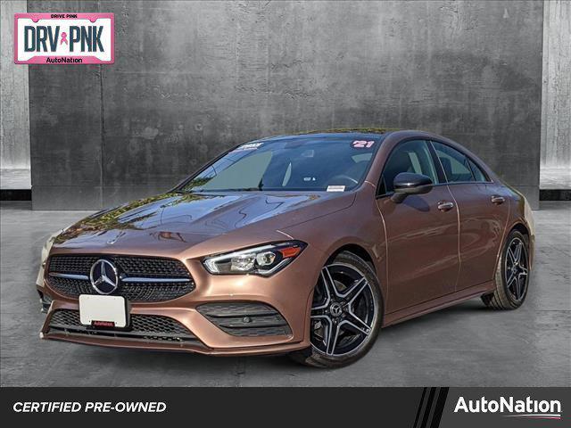 used 2021 Mercedes-Benz CLA 250 car, priced at $27,433