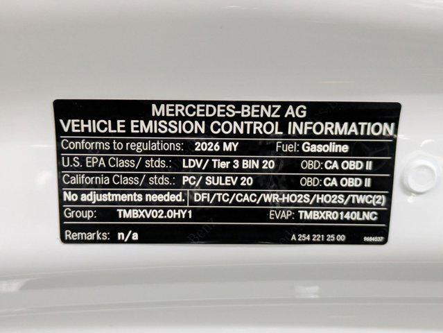 new 2026 Mercedes-Benz E-Class car, priced at $77,545