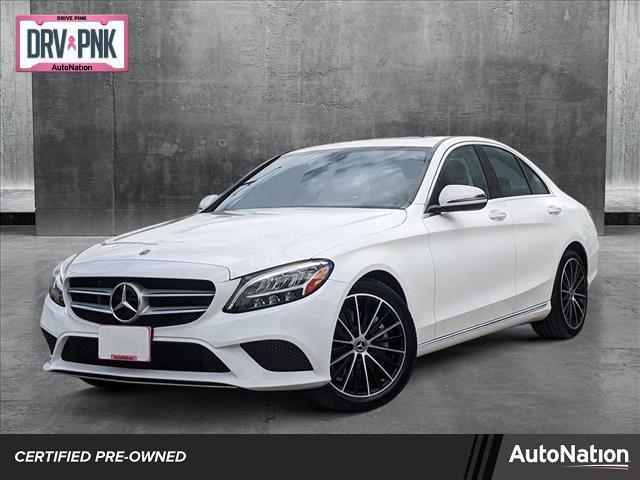 used 2021 Mercedes-Benz C-Class car, priced at $27,683