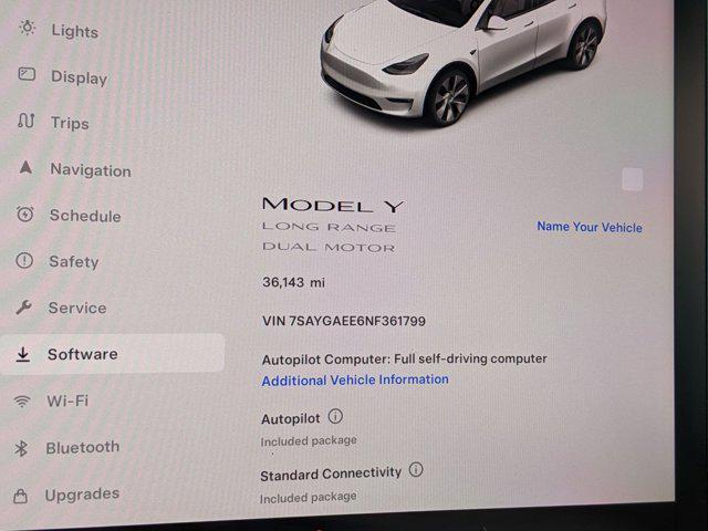 used 2022 Tesla Model Y car, priced at $32,745