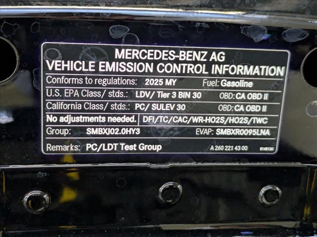 new 2025 Mercedes-Benz GLB 250 car, priced at $47,145