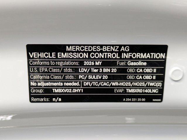 new 2026 Mercedes-Benz E-Class car, priced at $74,445